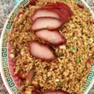 Arroz Frito Con Carnitas