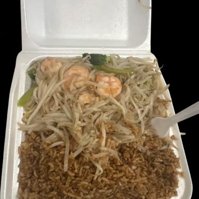 Chop Suey Camaron (Shrimp Chop Suey).